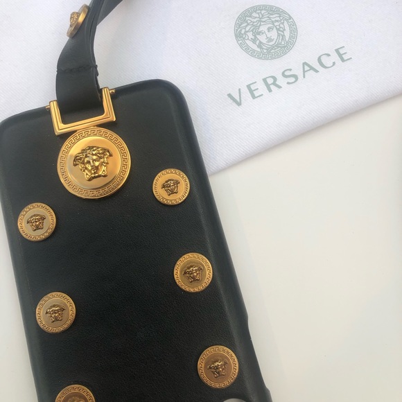 Versace IPhone X leather phone case - Picture 2 of 5